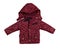 Child Size Boy Jacket. Isilated on White Background.