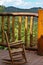 Child-size Outdoor Rocking Chair WNC Mountains