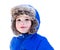 Child in Snow Hat, Winter