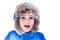 Child in Snow Hat, Winter