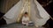 child in a wigwam tent play at night and read a book. happy family kid dream concept. Vercion 3