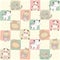 Childish seamless pattern with toys