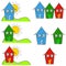 Childlike House Home Clip Art