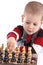 Childre playing chess