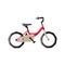 Children bicycle in the flat style. folding bike, road bike,