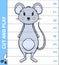 Children board animal game cut and play for number in place for preschoolers and primary school students worksheets.Page