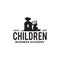 Children business academy logo design
