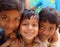 Children at the Camel fair, Jaisalmer, India