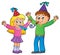 Children celebrating theme image 1