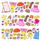 Children clothing Kindergarten boys and girls with clothes New clothing collection Dresses, trousers, shoes, hats, caps