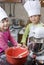 Children Cooking