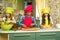 Children cooking in the kitchen.