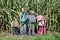 Children in the corn