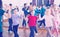 Children dancing contemp in studio smiling and having fun