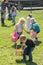 Children at an Easter Egg Hunt