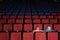 Children in an empty cinema hall