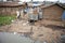 Children and filthy water, Kibera Kenya