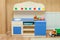 Children furniture with toys