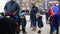 Children Getting Animal Balloons From Zwarte Piet At Diemen The Netherlands 2019