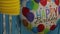 Children happy birthday balloon