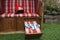 For the children, the holiday guest has not forgotten the squeaky duck with a red heart in the roofed wicker beach chair