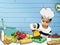 Children Kids Cooking Kitchen Fun Concept