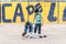 Children in La Boca neighbourhood in Buenos Aires, Argentina