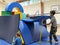 Children making a fort base out of soft play equipment