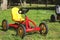 Children pedal car