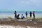 Children on the Pingwe beach, Zanzibar, Tanzania, Africa