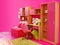 Children pink room
