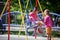 Children on playground