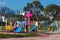 Children playground in Camyuva, a popular tourist resort and a village near Kemer in Antalya region, Turkey