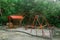 Children playground at the village at Landhoo island at Noonu atoll