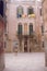 Children playing in a courtyard in Venice