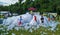 Children Playing in Firemenâ€™s Foam