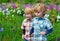 Children Playing in Garden