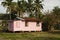 Children playing at house corn island nicaragua