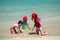 Children playing in the sand