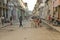 Children playing in streets of old street in Havana, Cuba