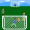 Children are practicing vector soccer