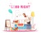 Children Room Sleep Time Composition