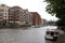 Children rowing up the River Avon in Bristol, UK