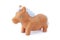 Children rubber horse