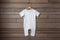 Children\\\'s bodysuit. Mockup.