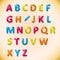 Children\'s candy alphabet