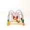 Children`s colored wooden toys.. children`s logical game.