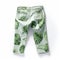 Children\\\'s Green Leaf Camouflage Jeans - Photoillustration Manapunk Style