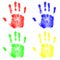 Children\'s Hand Prints