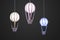 Children`s pendant light parachute, night light for children, soft, for boys and girls, with dim light